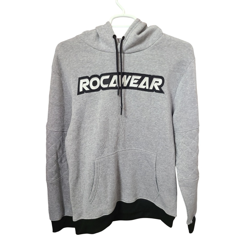 ROCAWEAR Hoodie Gray/Black Men's Size XL NWT